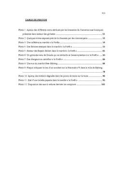 Déviation de la Nationale N5 et ses retombées socio-économiques