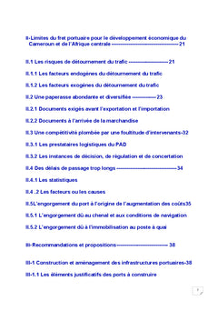 Compétitivité portuaire