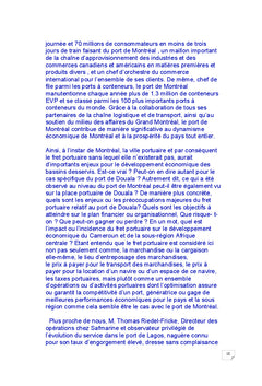 Compétitivité portuaire