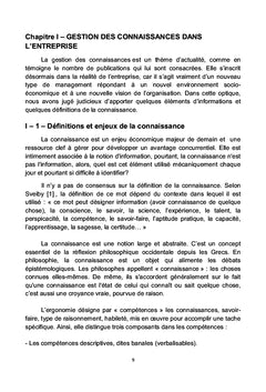 Contribution A l'integration d'un systeme de Management de la Qualite