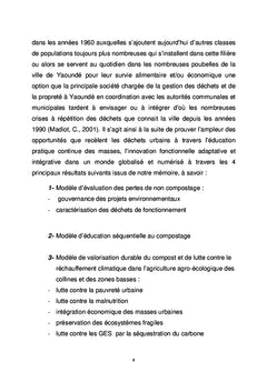 Vers des Technologies Intermédiaires de Gestion des Déchets Municipaux