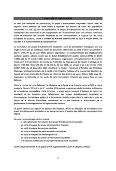 Guide méthodologique de formulation de projet d'établissement