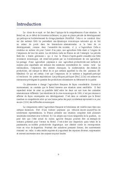 Agriculture familiale au Brésil