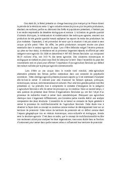 Agriculture familiale au Brésil