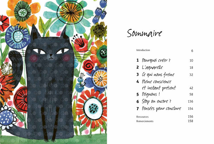 S'amuser avec l'aquarelle