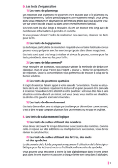 Tests psychotechniques - Maxi préparation 2023/2024
