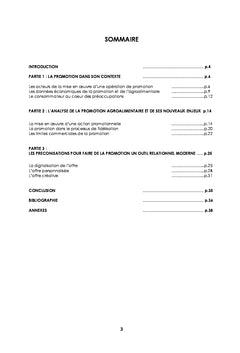 La promotion des ventes