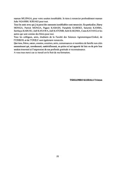 Facteur de condition K et relation taille-poids du Brycinus lateralis