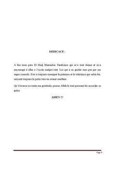 TIC et équité genre au Mali