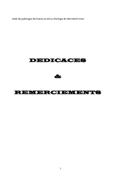 Etude des pathologies des bourses