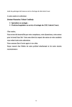 Etude des pathologies des bourses