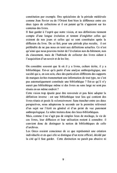 Origine et diffusion des bibliotheques en Grece Ancienne