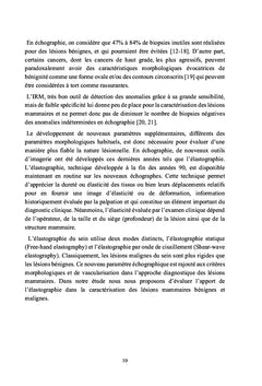 Élastographie des masses mammaires