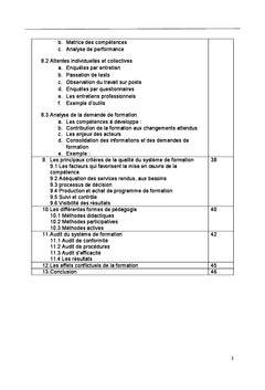 Pratique de la formation en entreprise