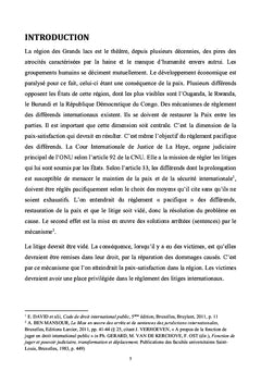 Règlement juridictionnel des différends internationaux par la CIJ: