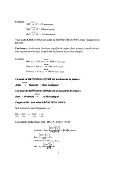 Recueil d'exercices de notes de cours de chimie