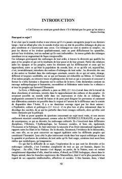 Diversités et métissages culturels