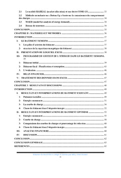 Gestion de l'énergie électrique dans un tertiaire