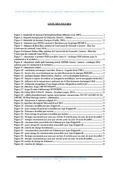Gestion de l'énergie électrique dans un tertiaire