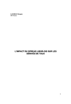 L'impact du spread Libor-OIS sur les dérivés de taux