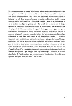 La célébration liturgique