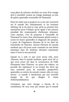 Ma foi de théologien africain aujourd'hui