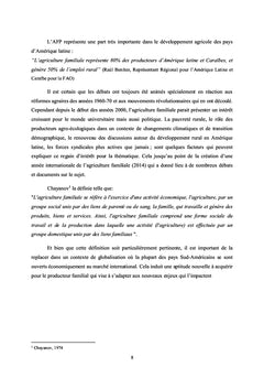 Une alternative économique pour l'agriculture familiale paysanne