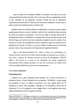 Une alternative économique pour l'agriculture familiale paysanne