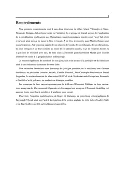 Apprentissage, Hétérogénéité et Politique Monétaire