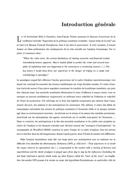 Apprentissage, Hétérogénéité et Politique Monétaire