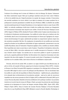 Apprentissage, Hétérogénéité et Politique Monétaire