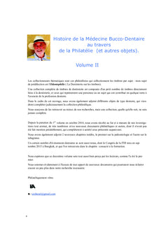 Histoire de la Médecine Bucco-dentaire au Travers de la Philatélie: Volume II