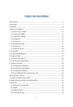 Didactique du FLe et du FOU aupres d'un public etranger