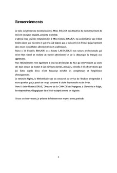 Didactique du FLe et du FOU aupres d'un public etranger