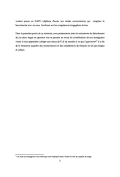 Didactique du FLe et du FOU aupres d'un public etranger