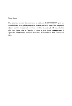 La Signification Des Actions Des Missions Diplomatiques Américaines en Haïti