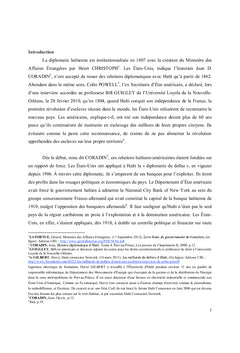 La Signification Des Actions Des Missions Diplomatiques Américaines en Haïti