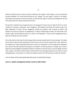 Analyse des pratiques de Gestion des ressources humaines