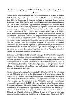 Facteurs de compétitivité agricole : L'Ile Maurice et le Sénégal