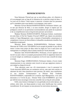 Sécurité alimentaire et résilience des paysans positivement déviants