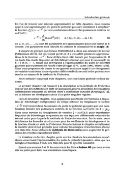 Recherche d'une solution approximative en série de Frobenius
