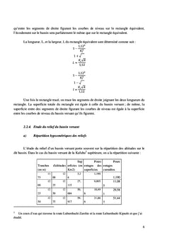 Cours d'hydrologie et de chimie des eaux