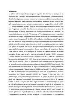 Abattoir industriel SODEPA de Yaoundé : impacts des reformes