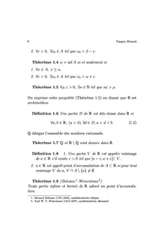 Analyse Mathématique