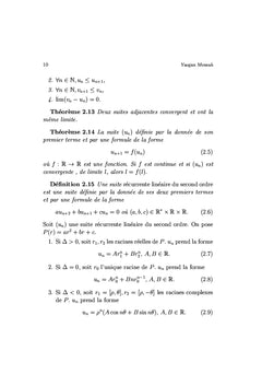 Analyse Mathématique