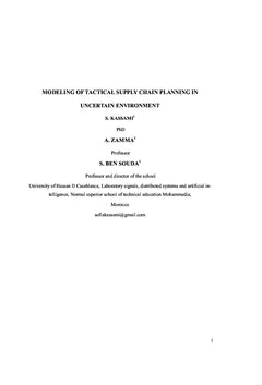 Actes du Colloque International de Recherche en Economie et Gestion'17
