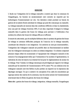 La vidange manuelle une réalité des villes en développement