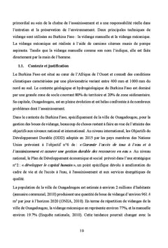 La vidange manuelle une réalité des villes en développement