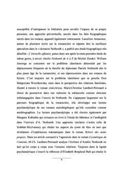 Amélie Nothomb: la problématique du vrai