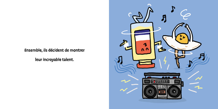 Billy l'oeuf au plat veut danser